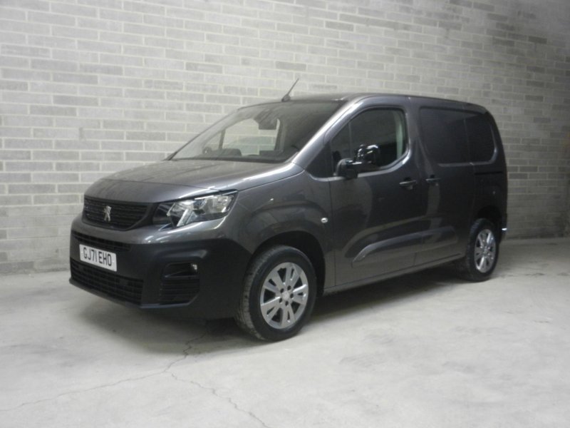 View PEUGEOT PARTNER 1.5 BlueHDi 1000 Asphalt Premium Standard Panel Van SWB Euro 6 5dr